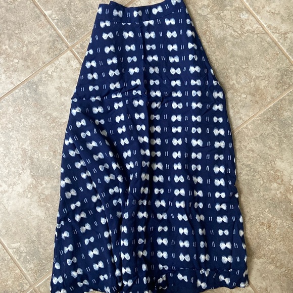 Ann Taylor Tie Dye Midi Skirt size 0 - Picture 3 of 5